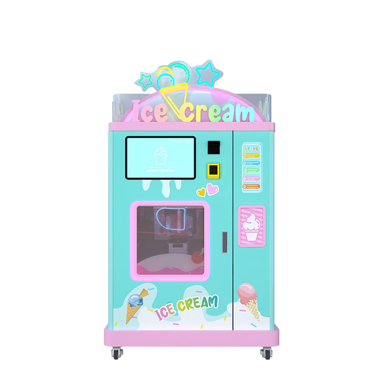 Automatic Soft-Serve Ice Cream Vending Machine